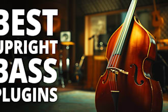 record cinematic upright bass and double bass recordings for your track