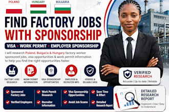 research poland bulgaria hungary factory worker sponsored jobs visa work permit
