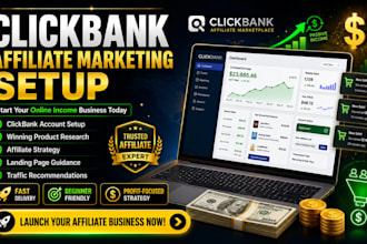 setup your clickbank affiliate marketing business
