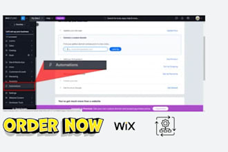 setup wix bookings and wix automation for your wix website crm