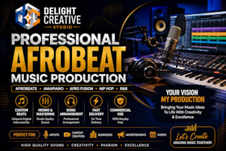 produce professional afrobeats, amapiano and music