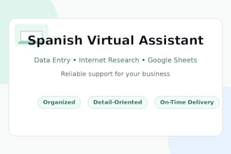 be your spanish virtual assistant