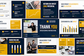 redesign powerpoint investor pitch deck update revamp canva presentation slides