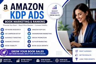do amazon KDP ads, ingramspark, ebook promotion, author marketing, book sales