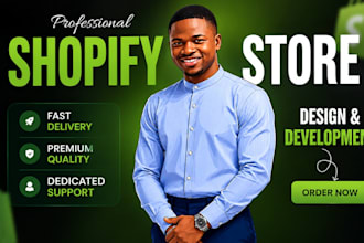 handle your complete shopify store setup and web design