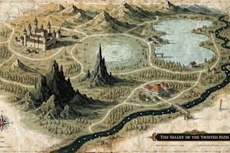 create dnd maps, battlemaps, labyrinth map