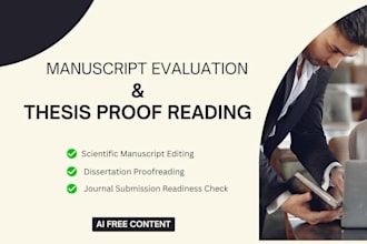 proofread and paraphrase your thesis or manuscript