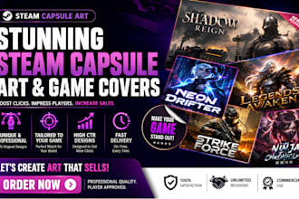 design steam capsule cover art steam header game banner steam capsule horror