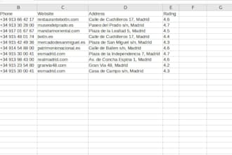 extract google maps leads in excel for your business