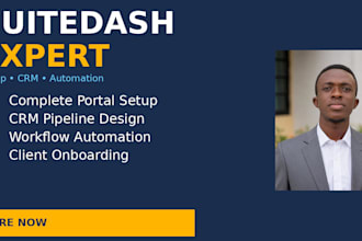 setup suitedash client portal suitedash CRM and workflow automation