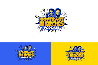 create professional podcast logo design