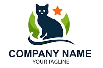 design captivating, cat logo for your business