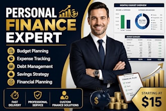 be your personal finance coach and budgeting consultant