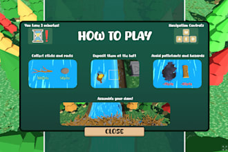 design modern godot game UI, hud, menu and UX for your game