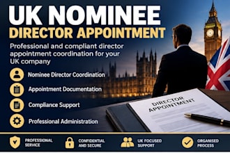 arrange a compliant UK nominee director appointment