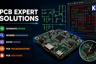 pcb schematic review reverse engineering kicad pcb troubleshooting pcb debugging