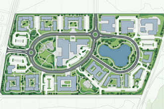 design professional site plans, plot plans, property maps, land development plan