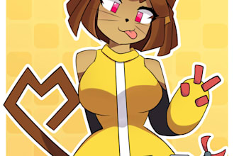draw sfw or nsfw art of your oc or fanart