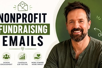 nonprofit fundraising emails, donor engagement, campaign a b testing