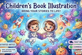children story book illustration children story children story book illustration