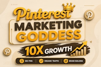 manage, grow and boost marketing as pinterest goddess
