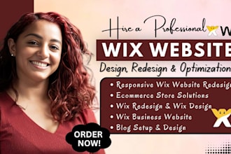 build wix website wix business website wix website redesign wix website design