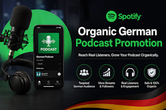 do organic deutsch podcast promotion german spotify ep podcast marketing growth