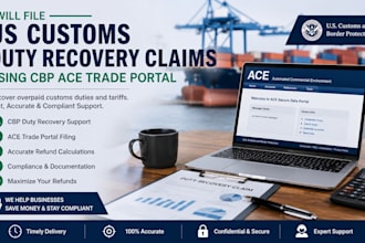 file US customs duty recovery claims using cbp ace trade portal