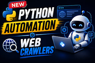 build custom web crawlers and automation bots