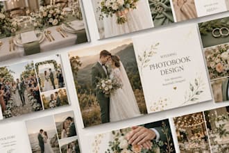 create photobook coffee table book photo album hr handbook wedding album design