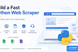 build a fast python web scraper