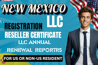 register your US llc in new mexico with ein assistance