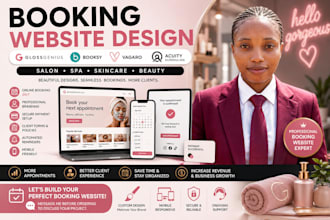 design glossgenius booksy vagaro acuity beauty salon spa skincare booking site