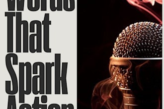 write motivational speeches for events, students, and professionals