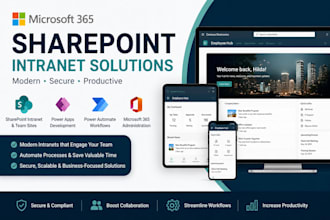 build a modern sharepoint online intranet for microsoft 365