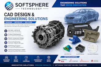 provide nx cad design and product development services