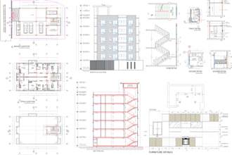 redraw your image, blueprints, and floor plans into autocad, draftsman