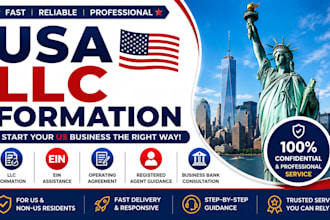 set up your US llc, ein, and business formation documents