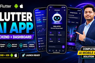 build a flutter ai app with fastapi backend and dashboard