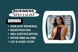 samgov renewal and registration uei mbe certification sba wosb wbe sdvosb mwbe