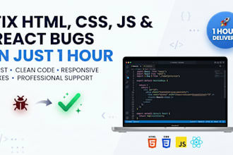 fix react, nextjs, javascript, HTML and CSS bugs