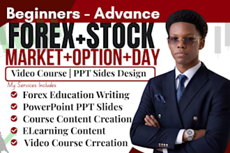 design forex trading course slides PPT presentation crypto stock market course