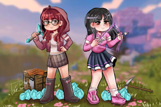 draw custom fanart art