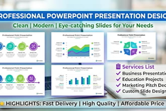 design professional powerpoint presentation slides