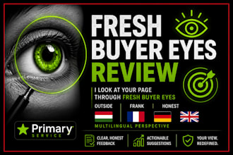 review your website with fresh buyer eyes
