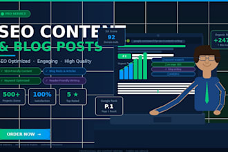 do SEO content writing and blog posts