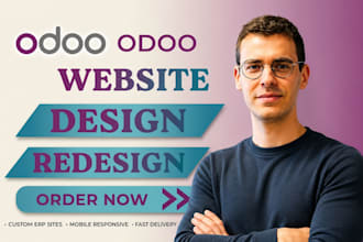 design odoo landing page, odoo website and odoo ecommerce store