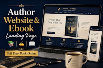 design author website, church website, christian, ministry and donation website