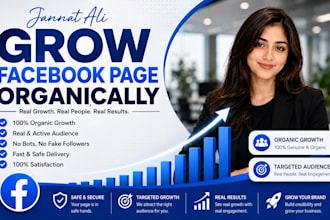 grow your facebook page following fast organically