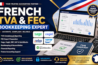 handle tva fec export bookkeeping on sage cegid ebp sap quickbooks for france